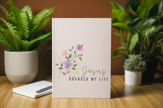Jesus Changed My Life Christian Journal