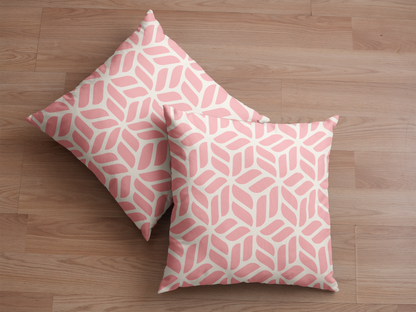 Blush Comfort Throw Pillow