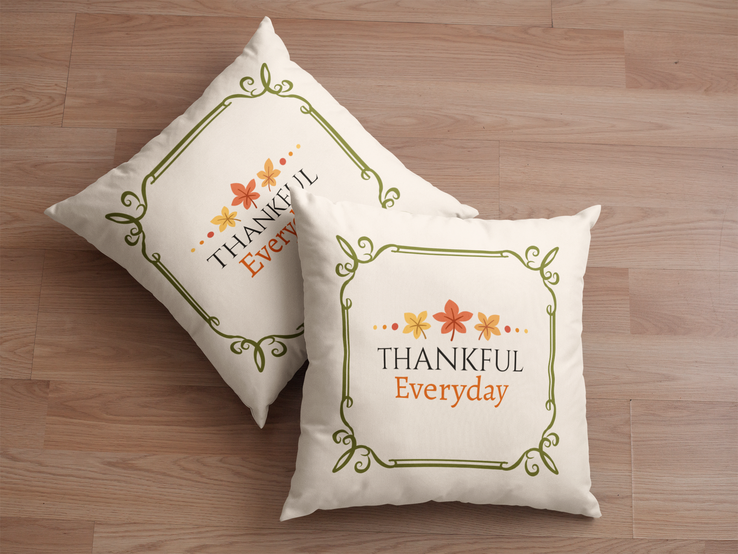 Thankful Everyday Throw Pillow| Christian Throw Pillow