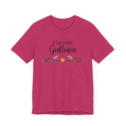 Choose Gentleness Christian Tshirt