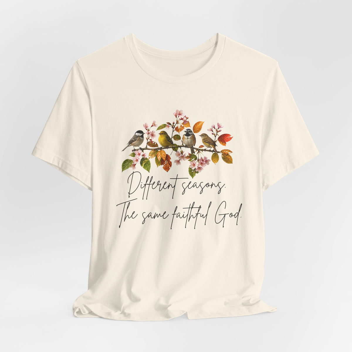 Different Season Same Faithful God| Fall Christian Tshirt
