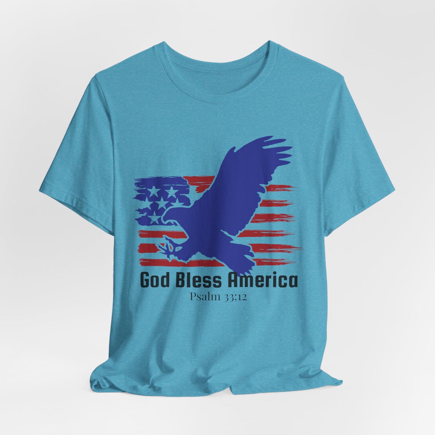 God Bless America USA Christian Tshirt