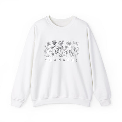 Thankful Sweatshirt Cozy Christian Sweatshirt Inspirational Women Sweatshirt