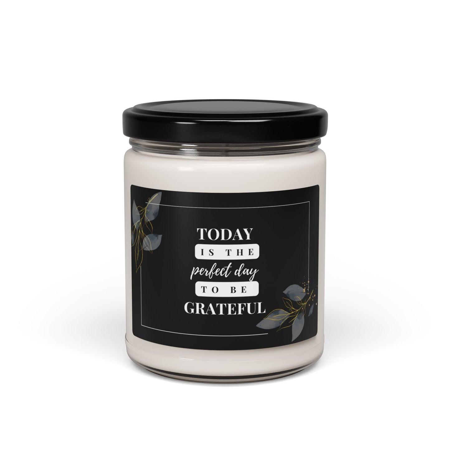 Today is the Perfect Day to Be Grateful Christian Candle