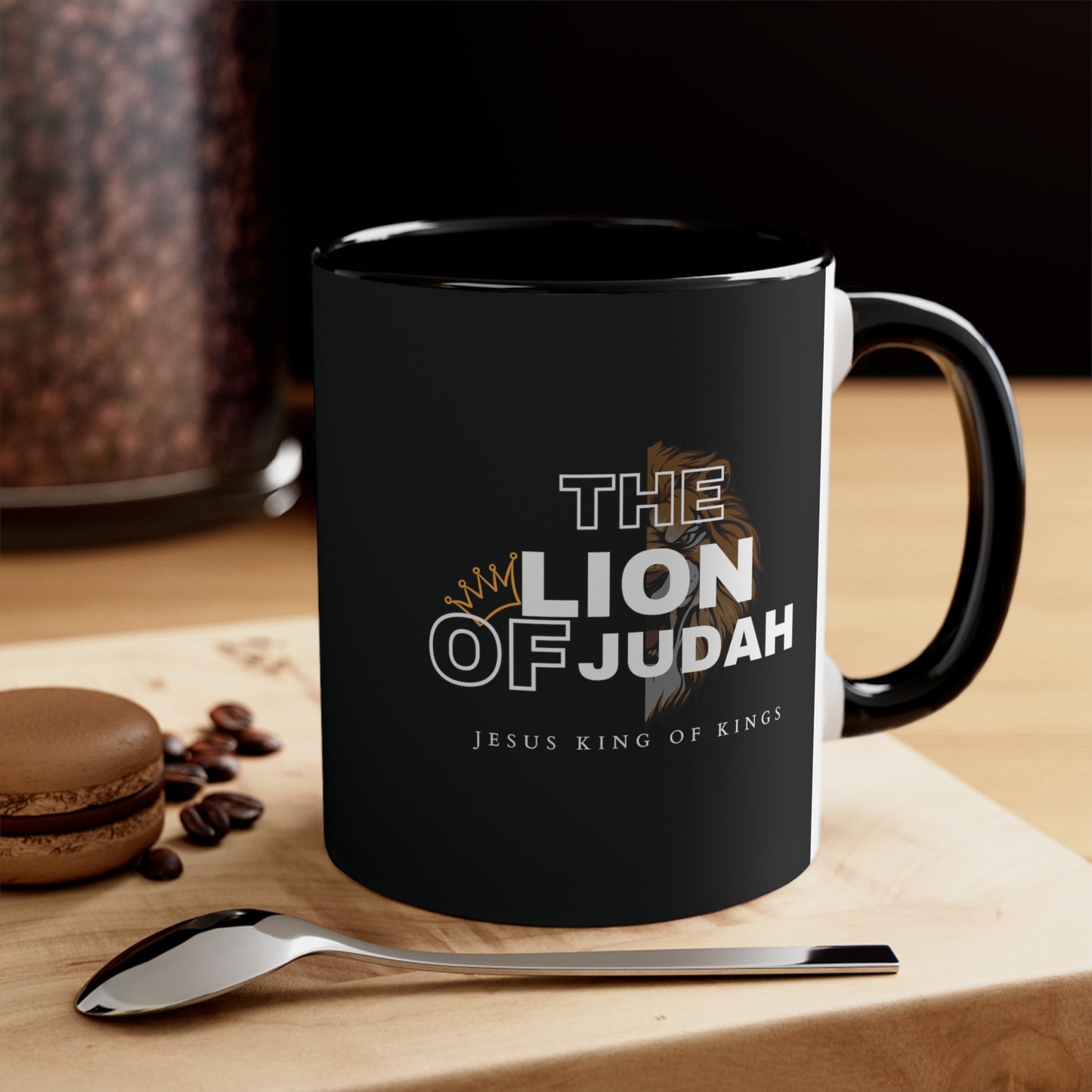Lion of Judah Christian Inspired Accent Coffee Mug, 11oz