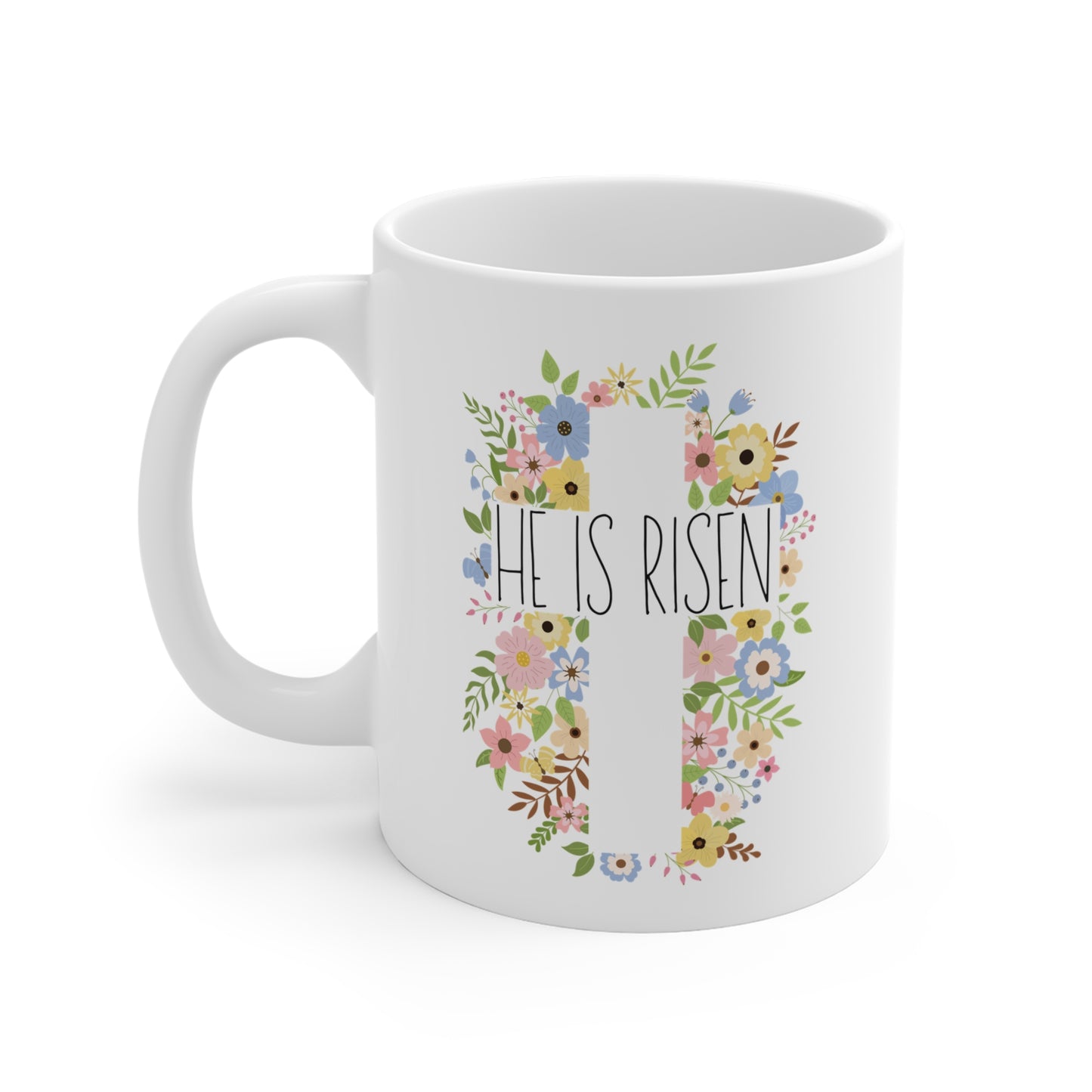 He Is Risen Christian Coffee Mug