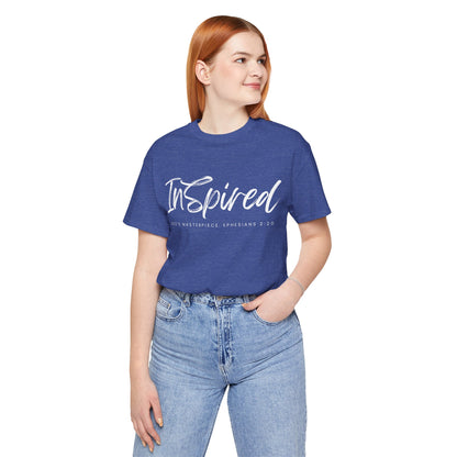 Inspired God's Masterpiece T Shirt Faith-Inspired Apparel for Men and Women Featuring Inspirational Quotes with Religious Graphics Ideal Religious Gift Ideas for Women