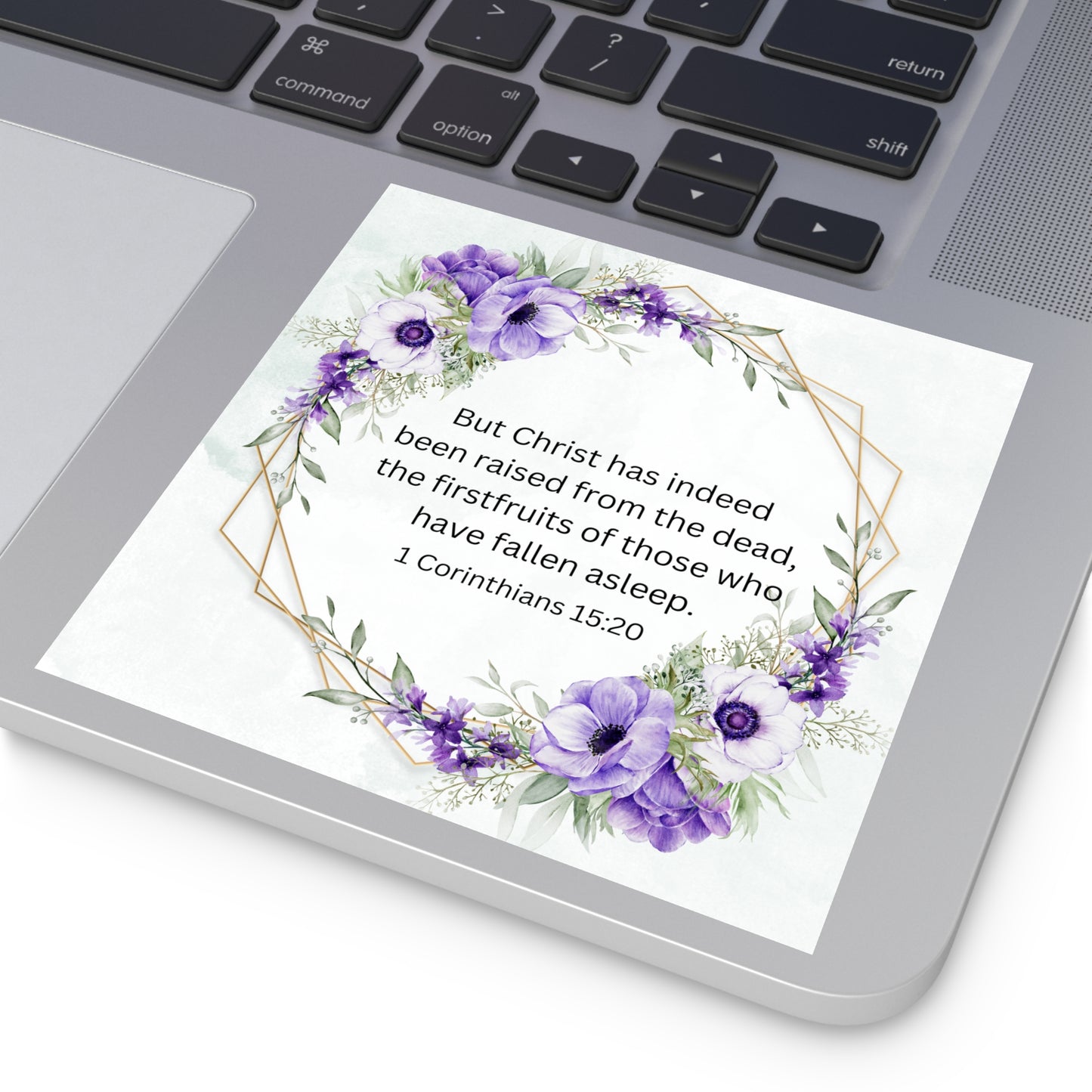 Christian Sticker Jesus Reigns Bible Verse Christian Easter Sticker
