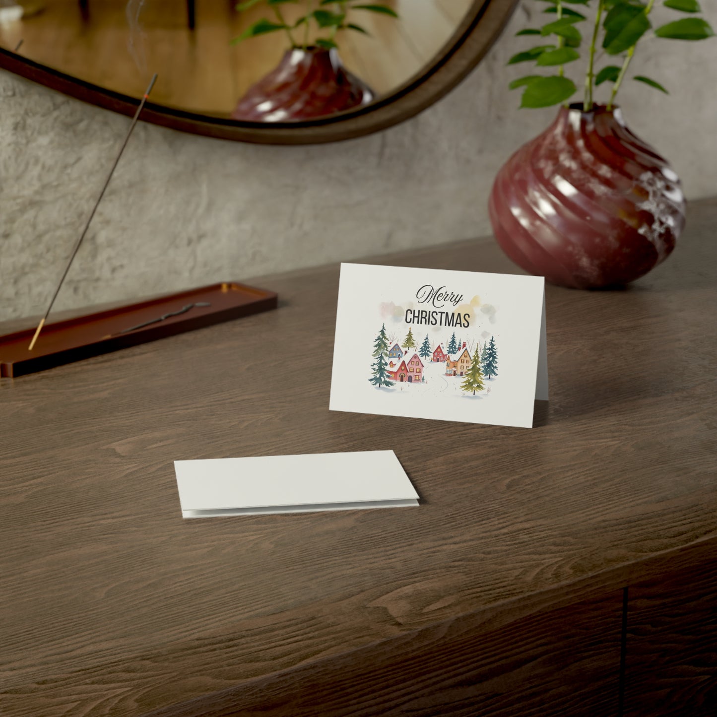 Merry Christmas Greetings Card, Christian Greetings Card,  Gift for Her