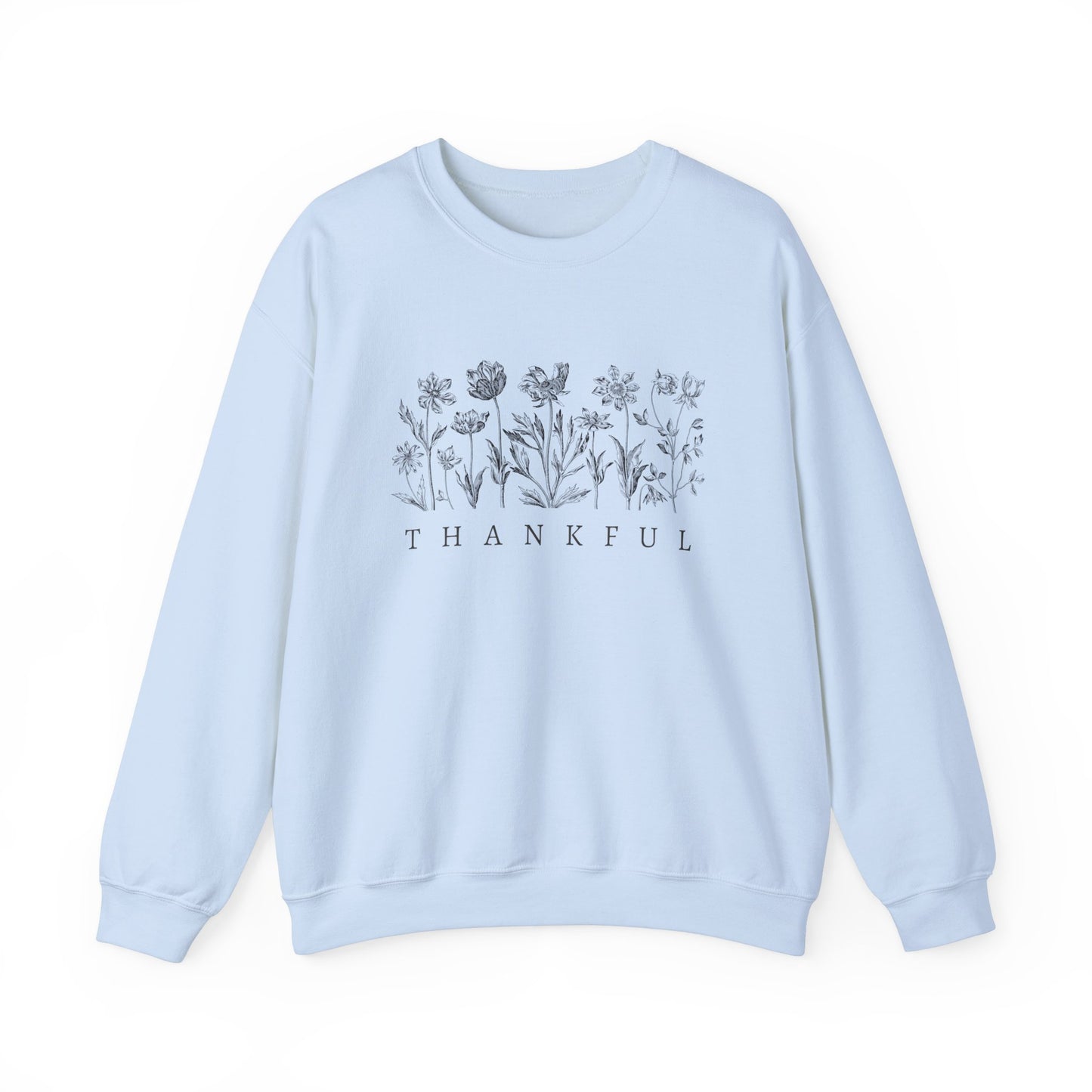 Thankful Sweatshirt Cozy Christian Sweatshirt Inspirational Women Sweatshirt