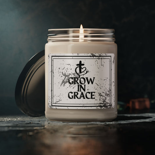 Grow In Grace Christian Candle