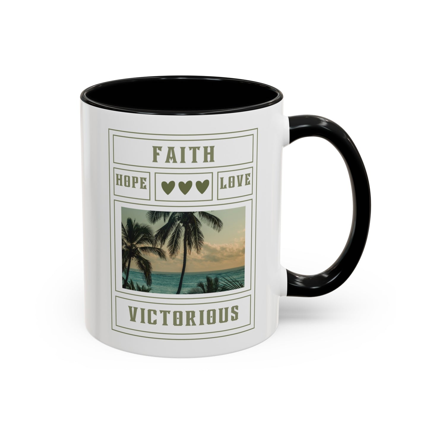 Faith Hope and Love Mug with Bible Verse Christian coffee mugs for Mom Christian Coffee Mug with Inspirational Message Accent Coffee Mug in 11oz Coffee Mug in 15 oz for coffee lovers