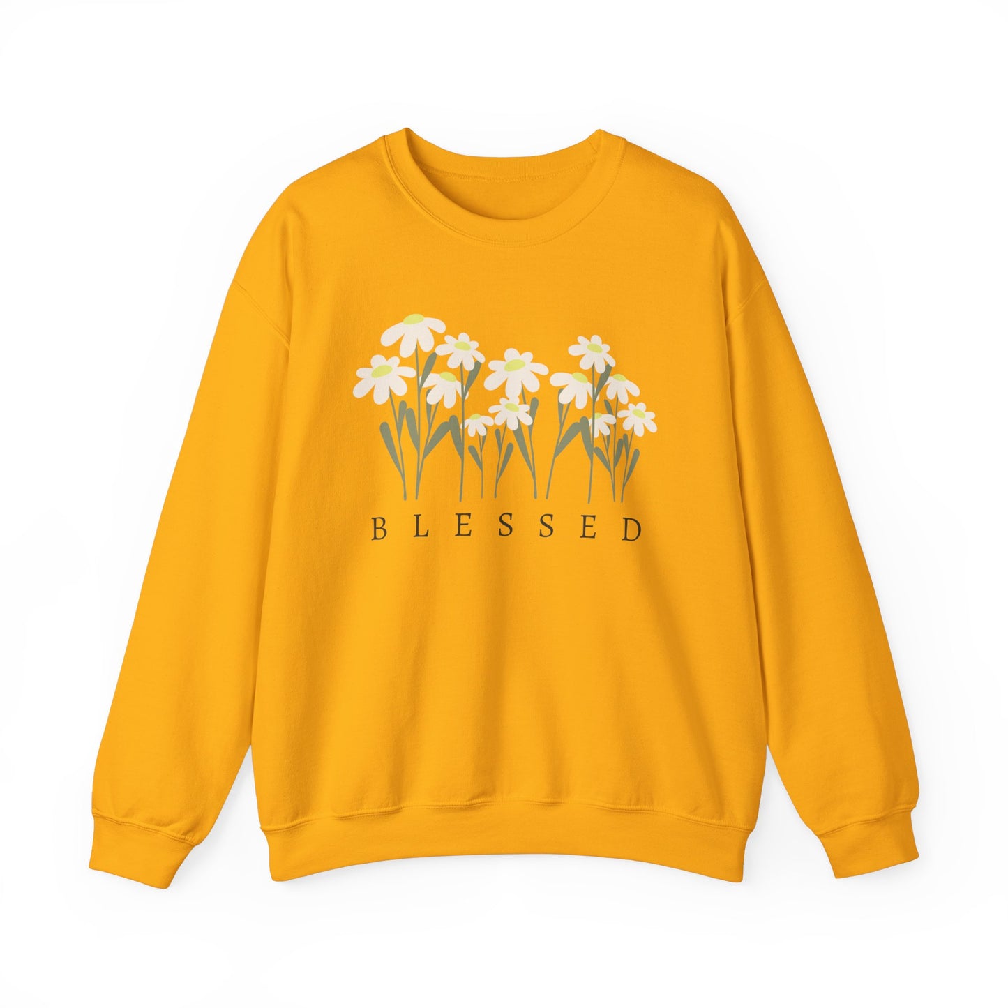 Blessed Sweatshirt Cozy Christian Sweatshirt Inspirational Women Sweatshirt