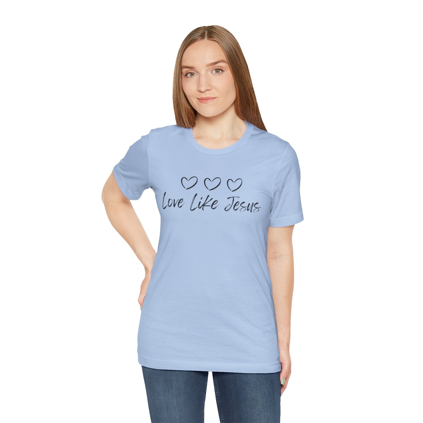 Love Like Jesus Jesus-inspired Shirt for Christian Lifestyle Ideal Christian Gift Ideas for Women