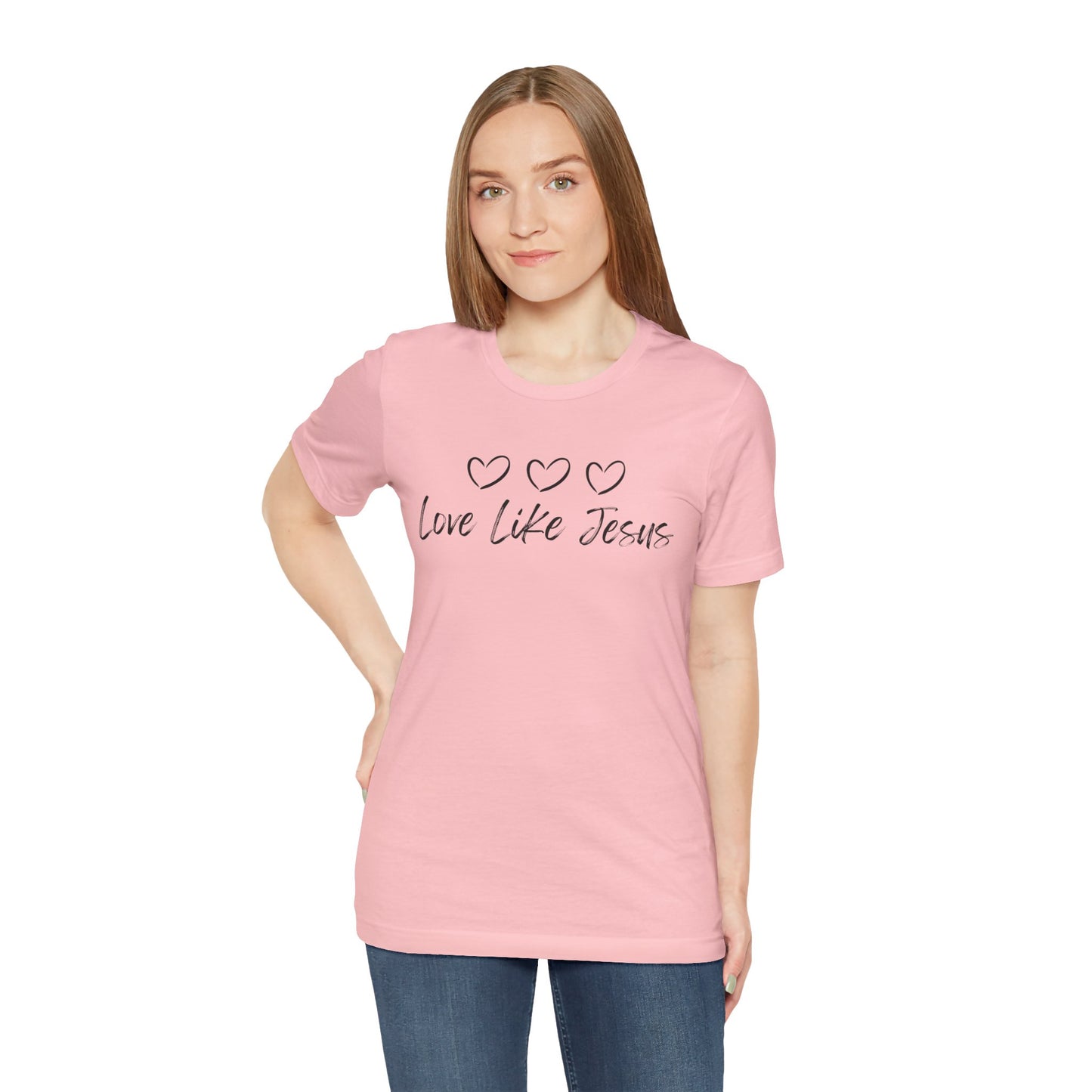 Love Like Jesus Jesus-inspired Shirt for Christian Lifestyle Ideal Christian Gift Ideas for Women