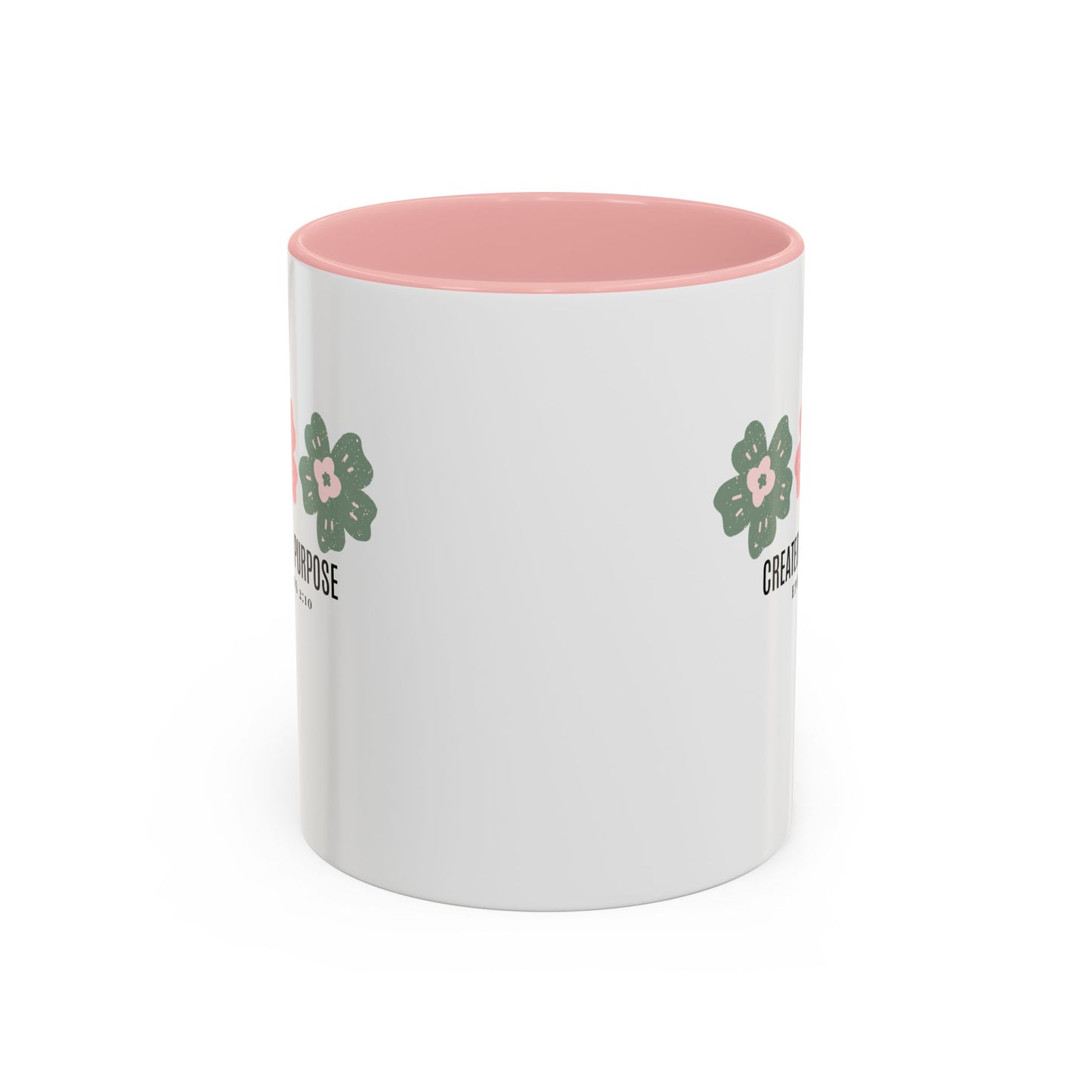 Created for Purpose Mug with Bible Verse Christian coffee mugs