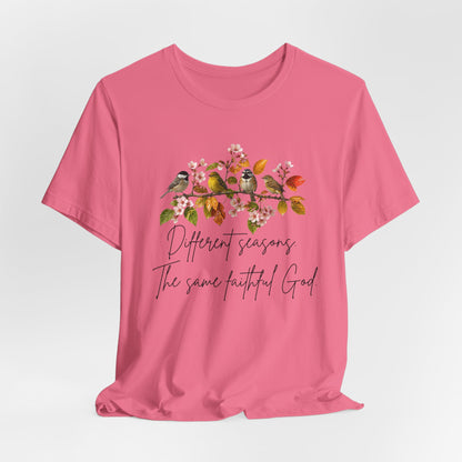 Different Season Same Faithful God| Fall Christian Tshirt
