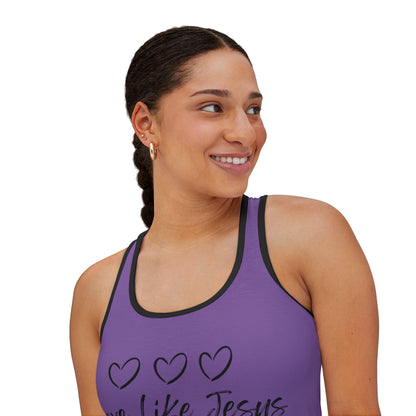 Love Like Jesus Tank Top for Christian Women Tank Top for Summer Christian Mom Tank Top with Bible Verse Tank Top Christian Gifts for Women