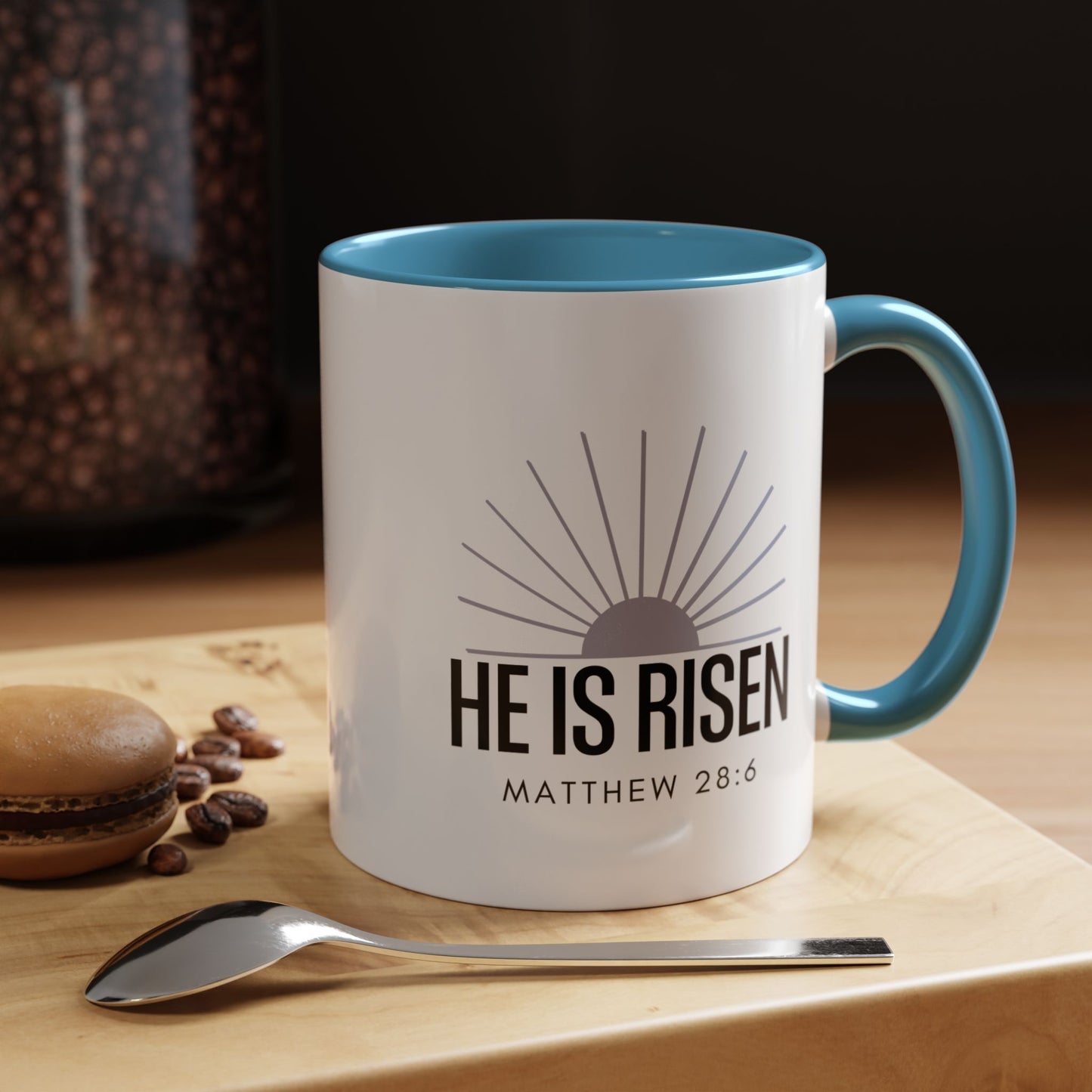 He Is Risen Christian Easter Coffee mug