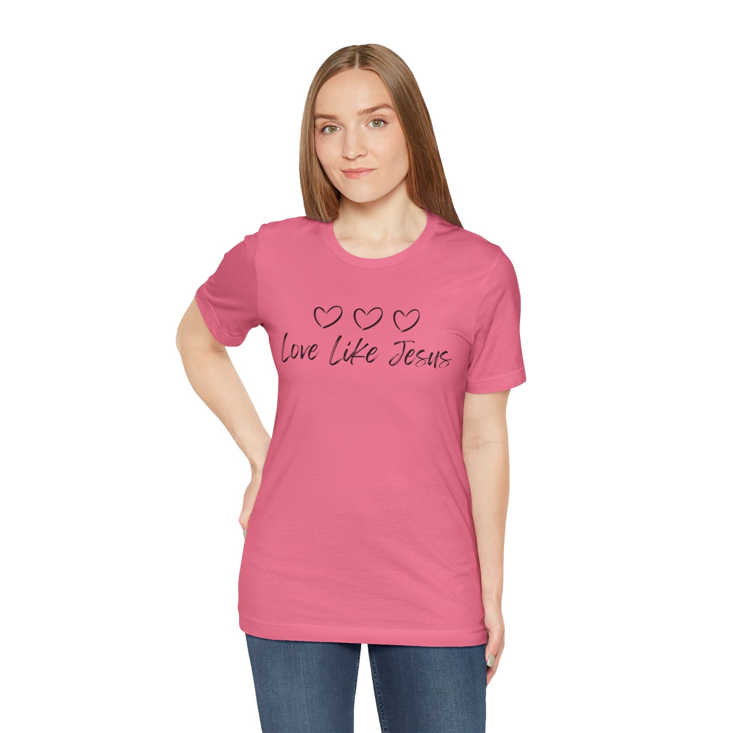 Love Like Jesus Jesus-inspired Shirt for Christian Lifestyle Ideal Christian Gift Ideas for Women