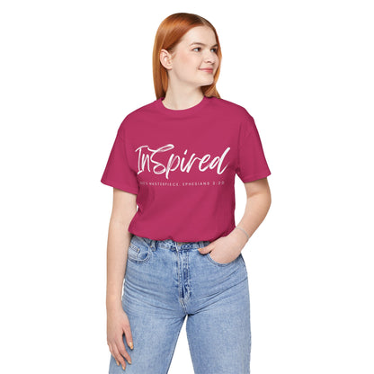 Inspired God's Masterpiece T Shirt Faith-Inspired Apparel for Men and Women Featuring Inspirational Quotes with Religious Graphics Ideal Religious Gift Ideas for Women