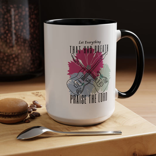 Praise The Lord Christian coffee mug