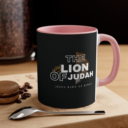 Lion of Judah Christian Inspired Accent Coffee Mug, 11oz