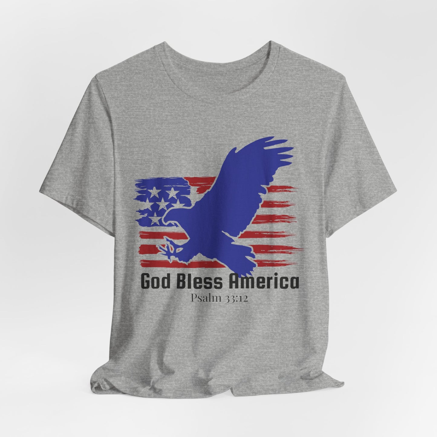 God Bless America USA Christian Tshirt