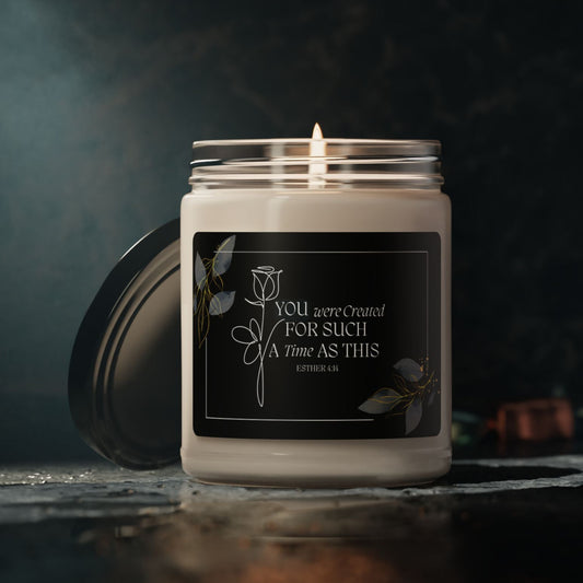 Created for Such A Time As This Christian Scented Candle