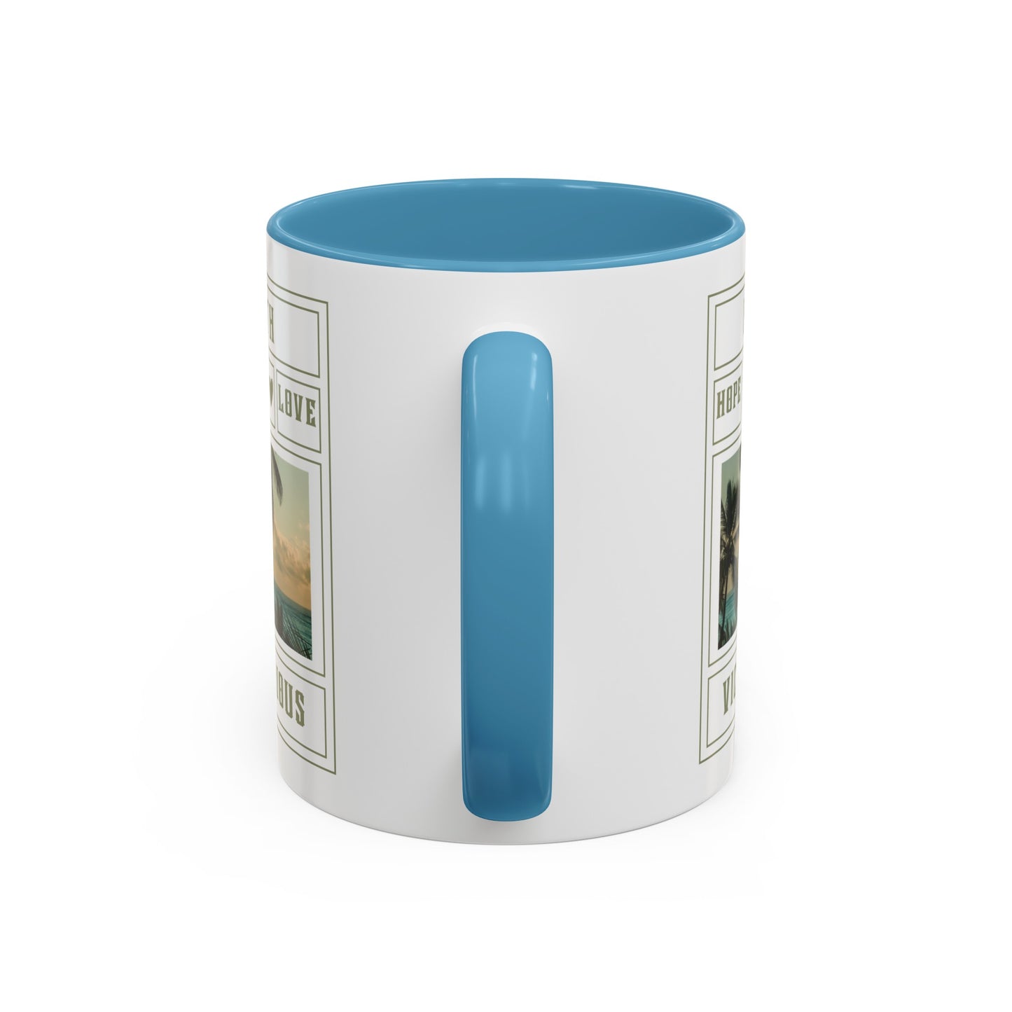 Faith Hope and Love Mug with Bible Verse Christian coffee mugs for Mom Christian Coffee Mug with Inspirational Message Accent Coffee Mug in 11oz Coffee Mug in 15 oz for coffee lovers