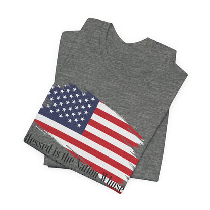 Christian shirts with American flag with Comfortable USA Flag TShirt Ideal Christian Gift Idea for Women.