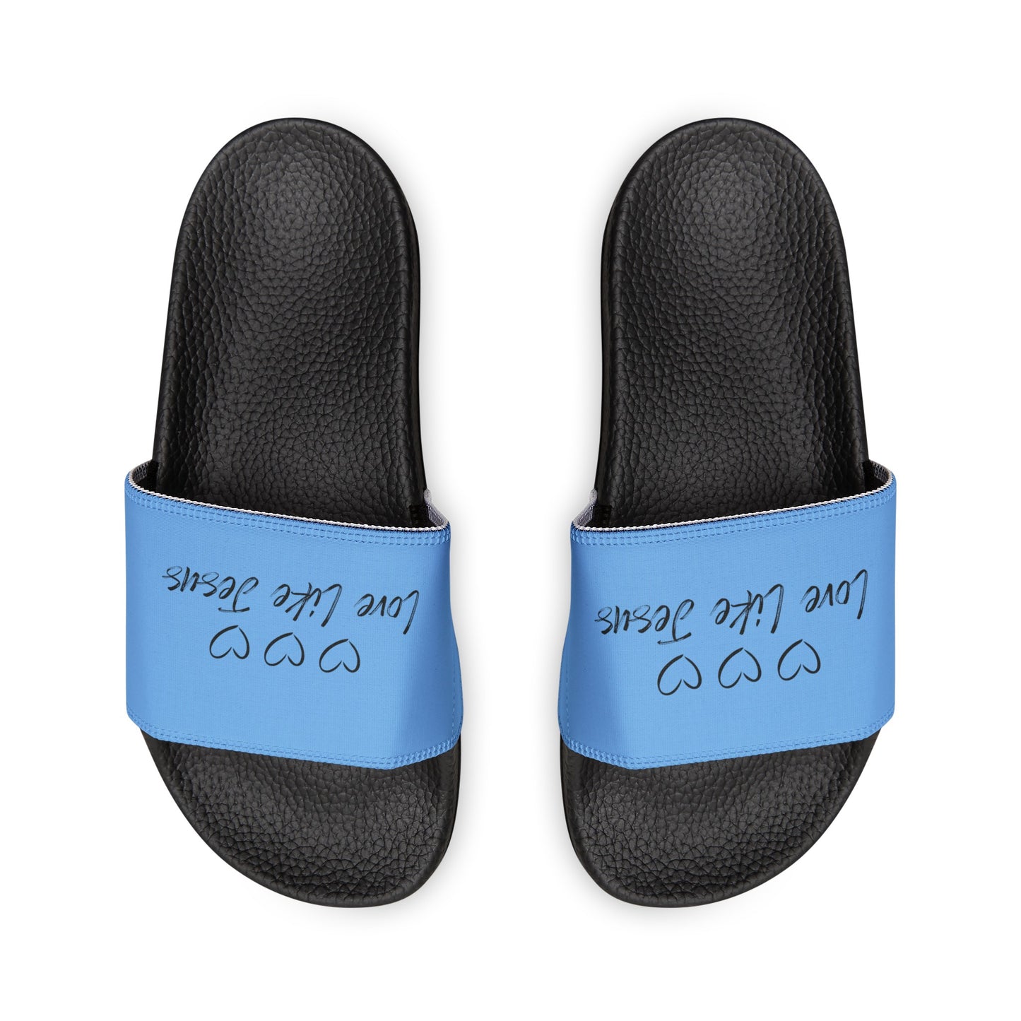 Love Like Jesus Sandles Christian Women's Removable Strap Sandals for Christian Mom Slip Sandle Gifts for Christian Mommy Flip Flop with US Flag Graphics