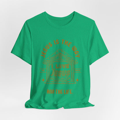 Jesus is the Way Inspirational Christian TShirt