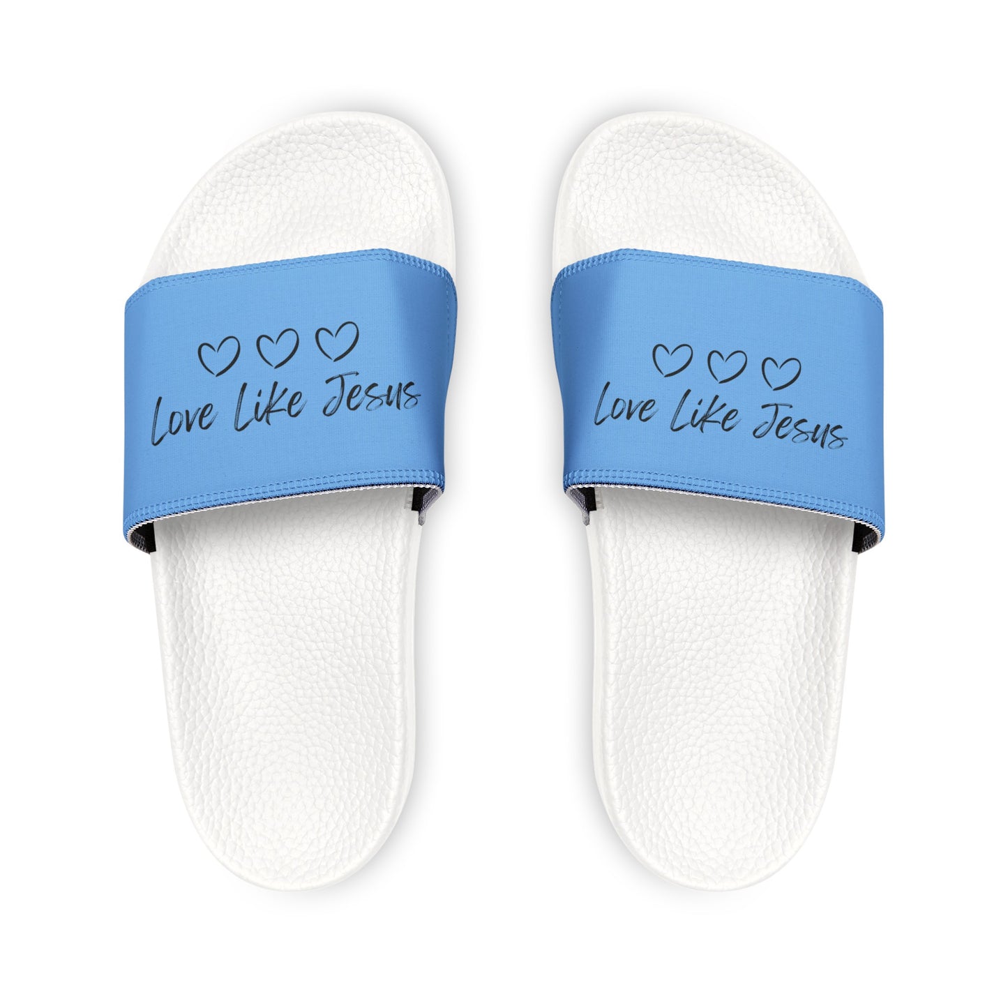 Love Like Jesus Sandles Christian Women's Removable Strap Sandals for Christian Mom Slip Sandle Gifts for Christian Mommy Flip Flop with US Flag Graphics