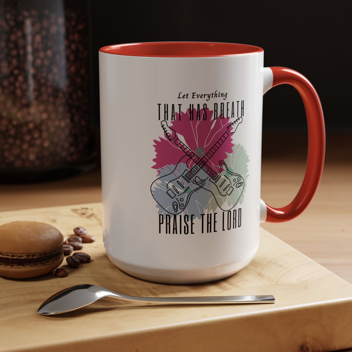 Praise The Lord Christian coffee mug