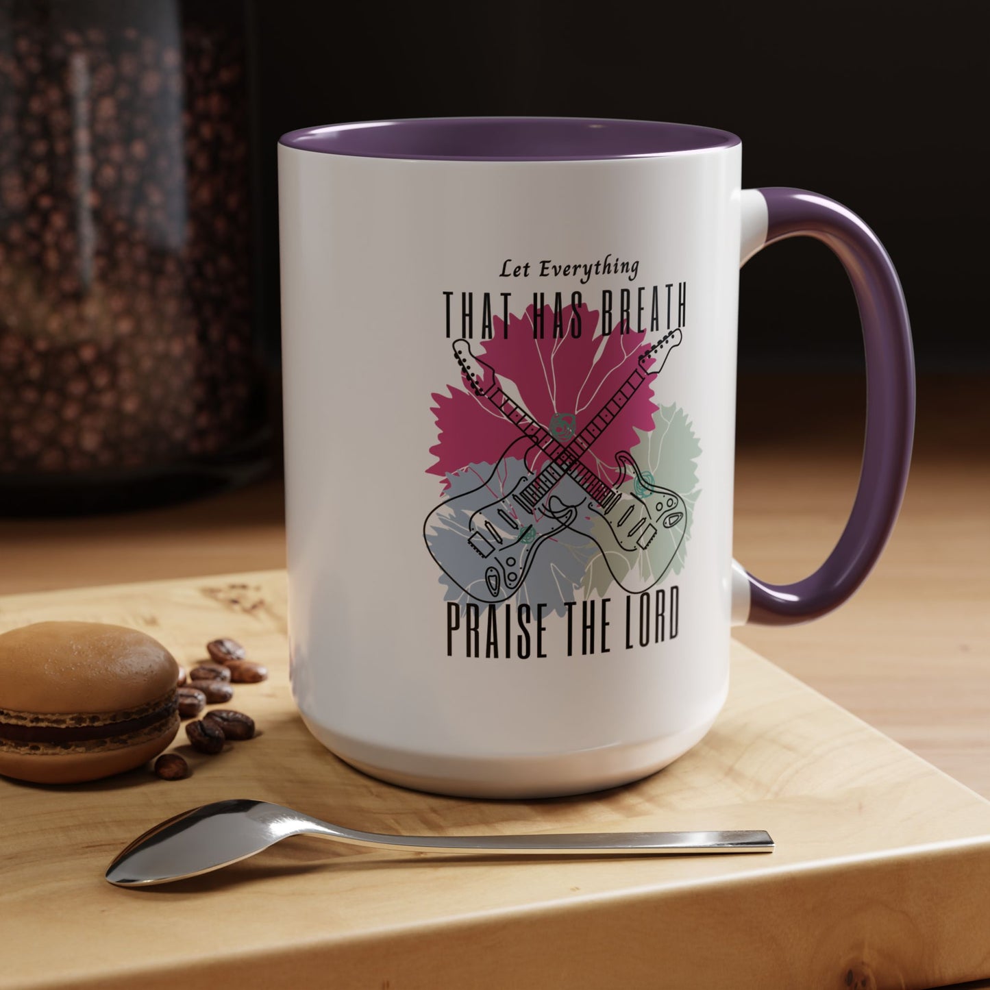 Praise The Lord Christian coffee mug