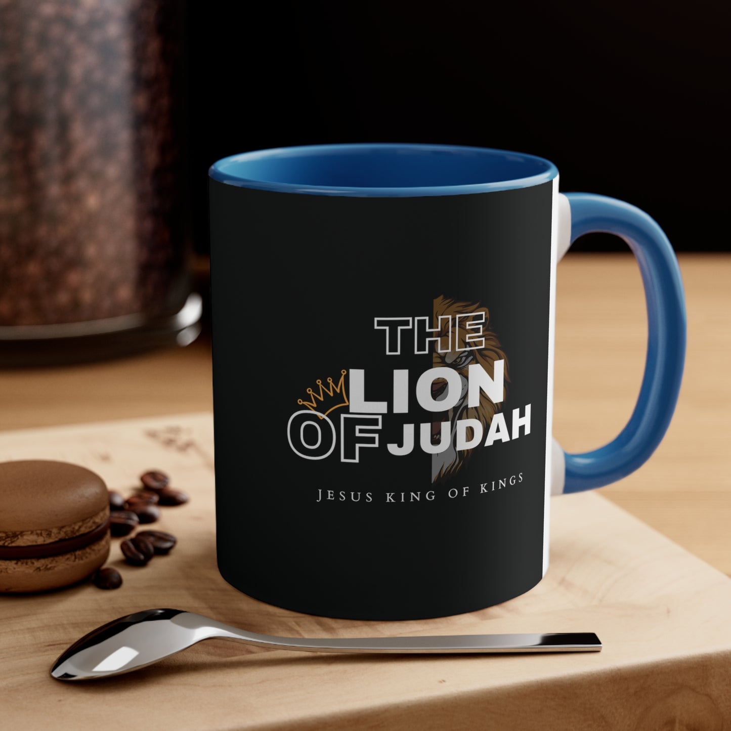 Lion of Judah Christian Inspired Accent Coffee Mug, 11oz