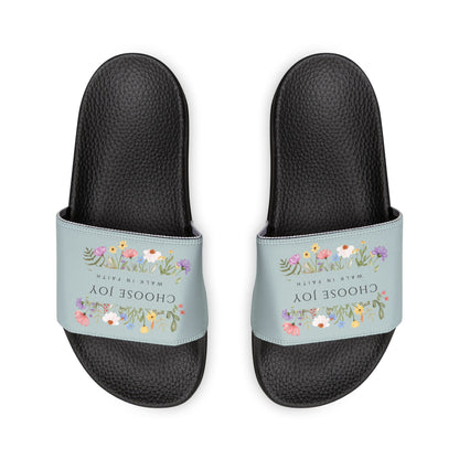 Choose Gentleness Christian Women's Removable Strap Sandals