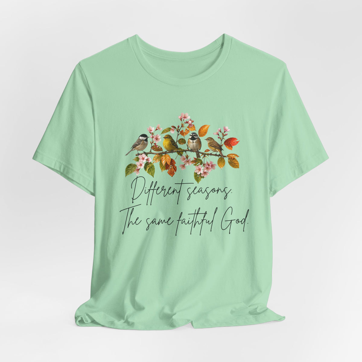 Different Season Same Faithful God| Fall Christian Tshirt