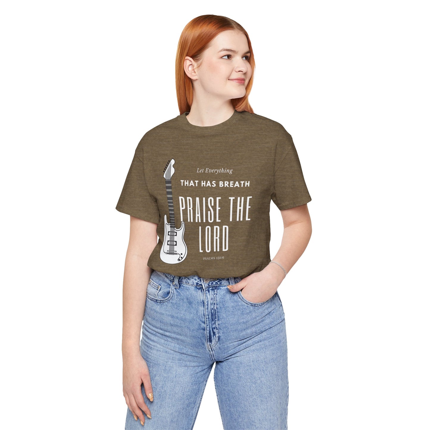 Everything That has Breath Praise the Lord Scripture Wear Faith-Inspired Apparel for Men and Women Featuring Inspirational Quotes from Psalms 150: 6 Bible Verses and Religious Graphics.