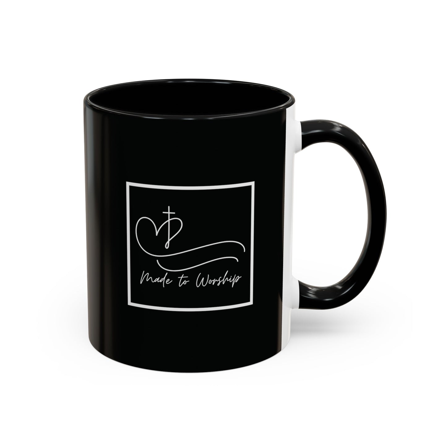 Made to Worship Mug with Bible Verse Christian coffee mugs for Mom Christian Coffee Mug with Inspirational Message Accent Coffee Mug in 11oz Coffee Mug in 15 oz for coffee lovers