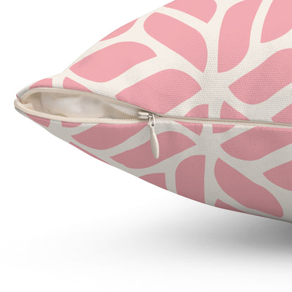 Blush Comfort Throw Pillow