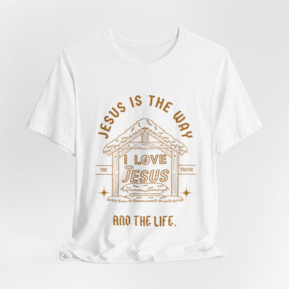 Jesus is the Way Inspirational Christian TShirt
