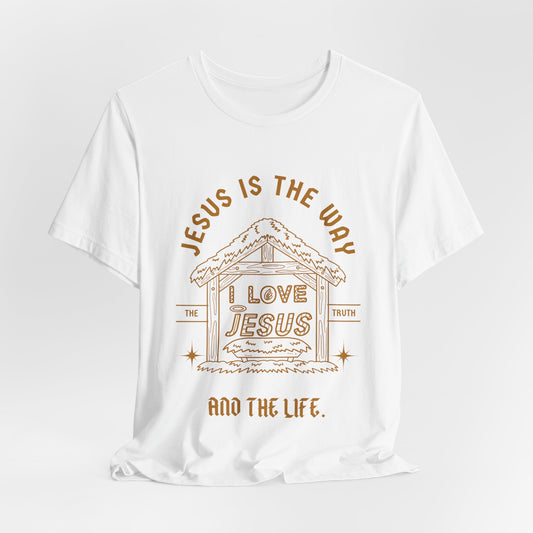Jesus is the Way Inspirational Christian TShirt