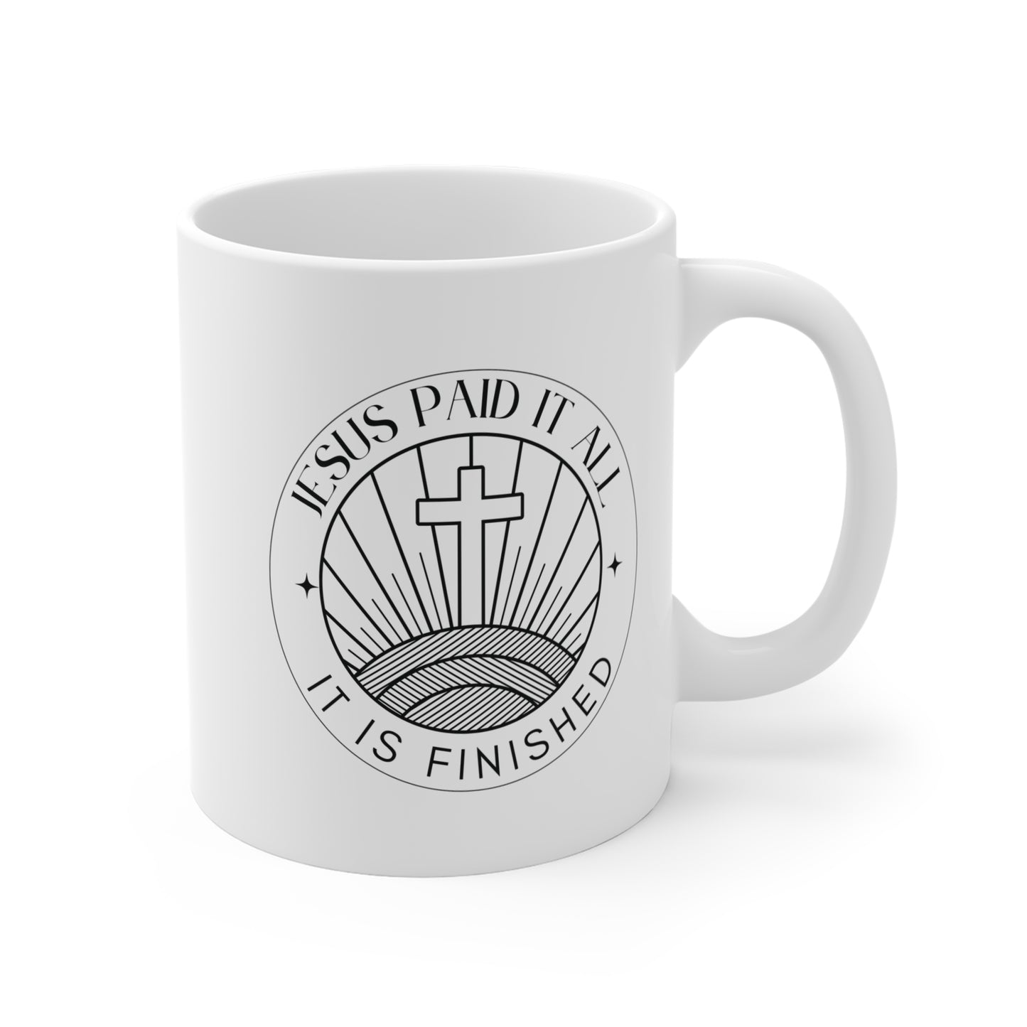 Jesus Paid It All Christian Coffee Mug