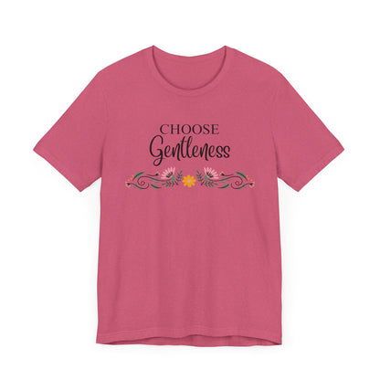 Choose Gentleness Christian Tshirt