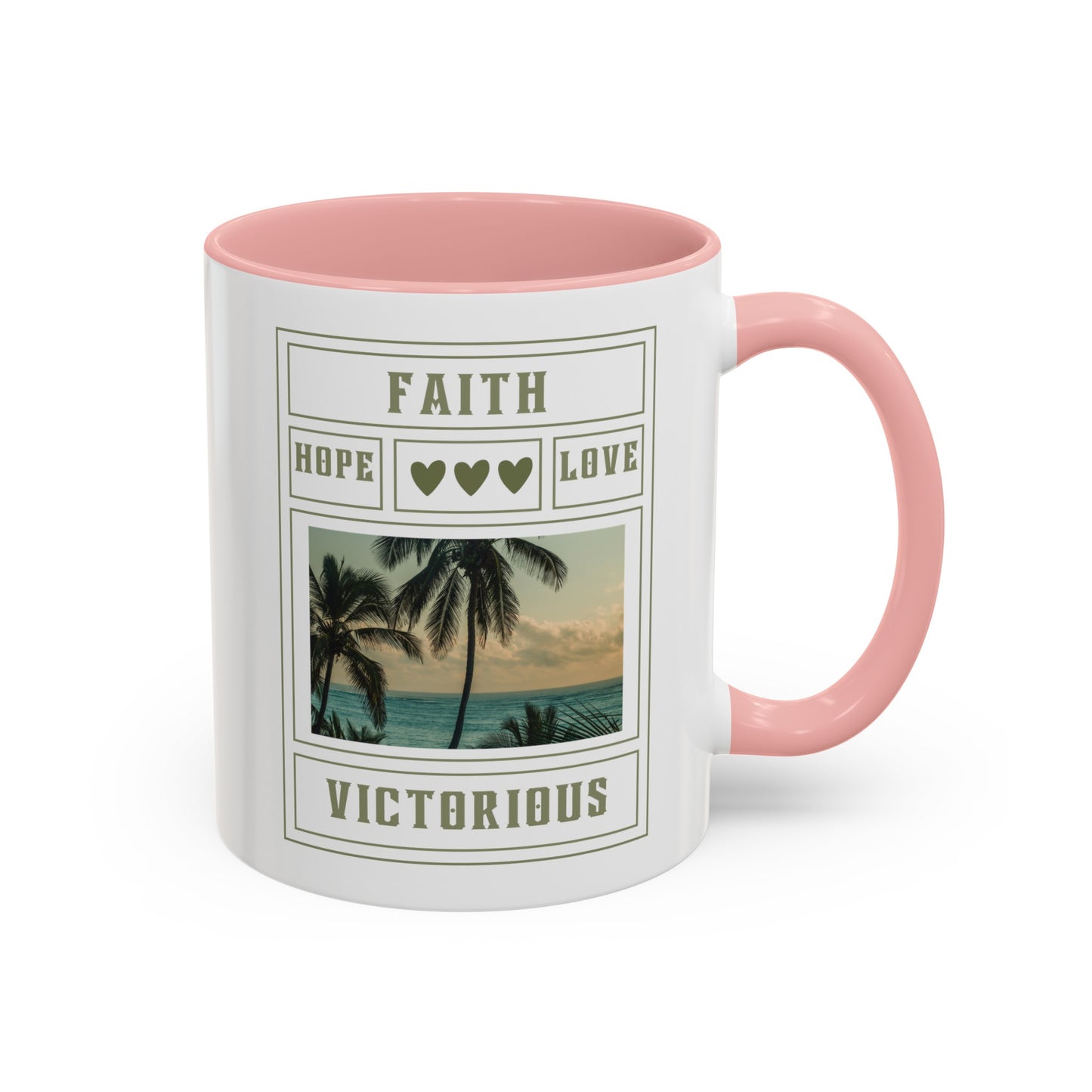 Faith Hope and Love Mug with Bible Verse Christian coffee mugs for Mom Christian Coffee Mug with Inspirational Message Accent Coffee Mug in 11oz Coffee Mug in 15 oz for coffee lovers
