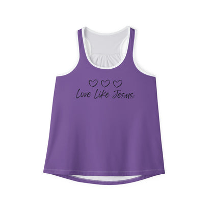 Love Like Jesus Tank Top for Christian Women Tank Top for Summer Christian Mom Tank Top with Bible Verse Tank Top Christian Gifts for Women