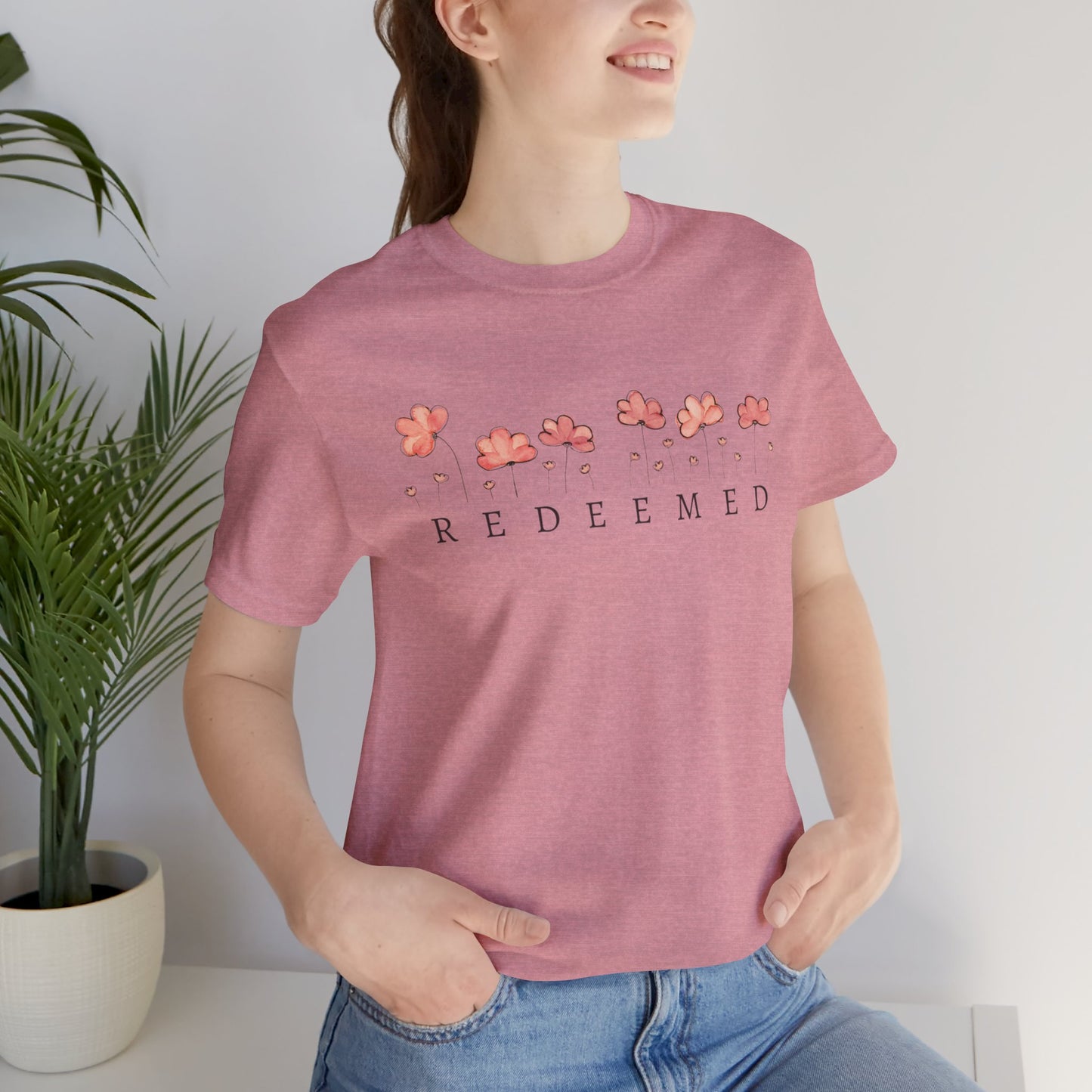 Redeemed Faith-Inspired Apparel for Men and Women Featuring Inspirational Quotes with Religious Graphics Ideal Religious Gift Ideas for Women