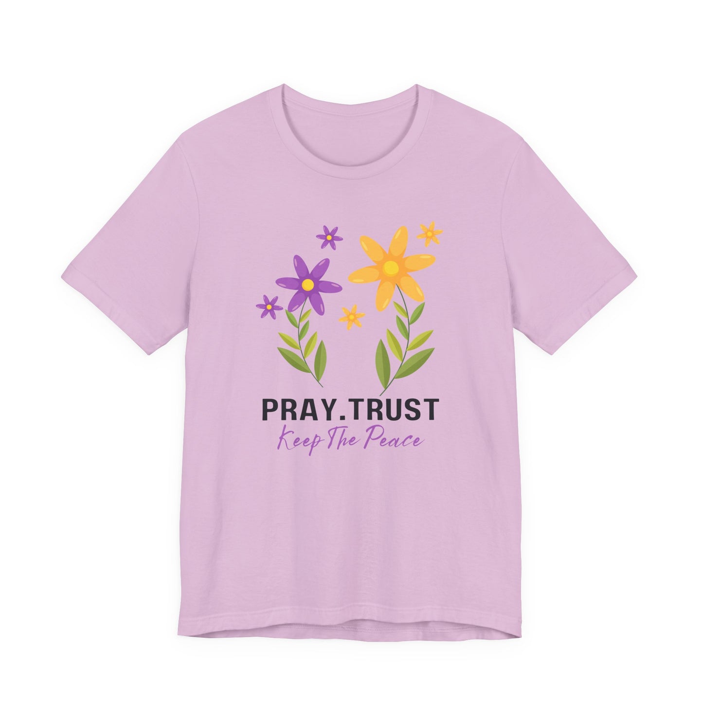 Pray Trust Keep the Peace Tshirt |Christian Shirts